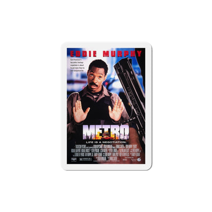 Metro 1997 Movie Poster Die-Cut Magnet-5" x 5"-The Sticker Space