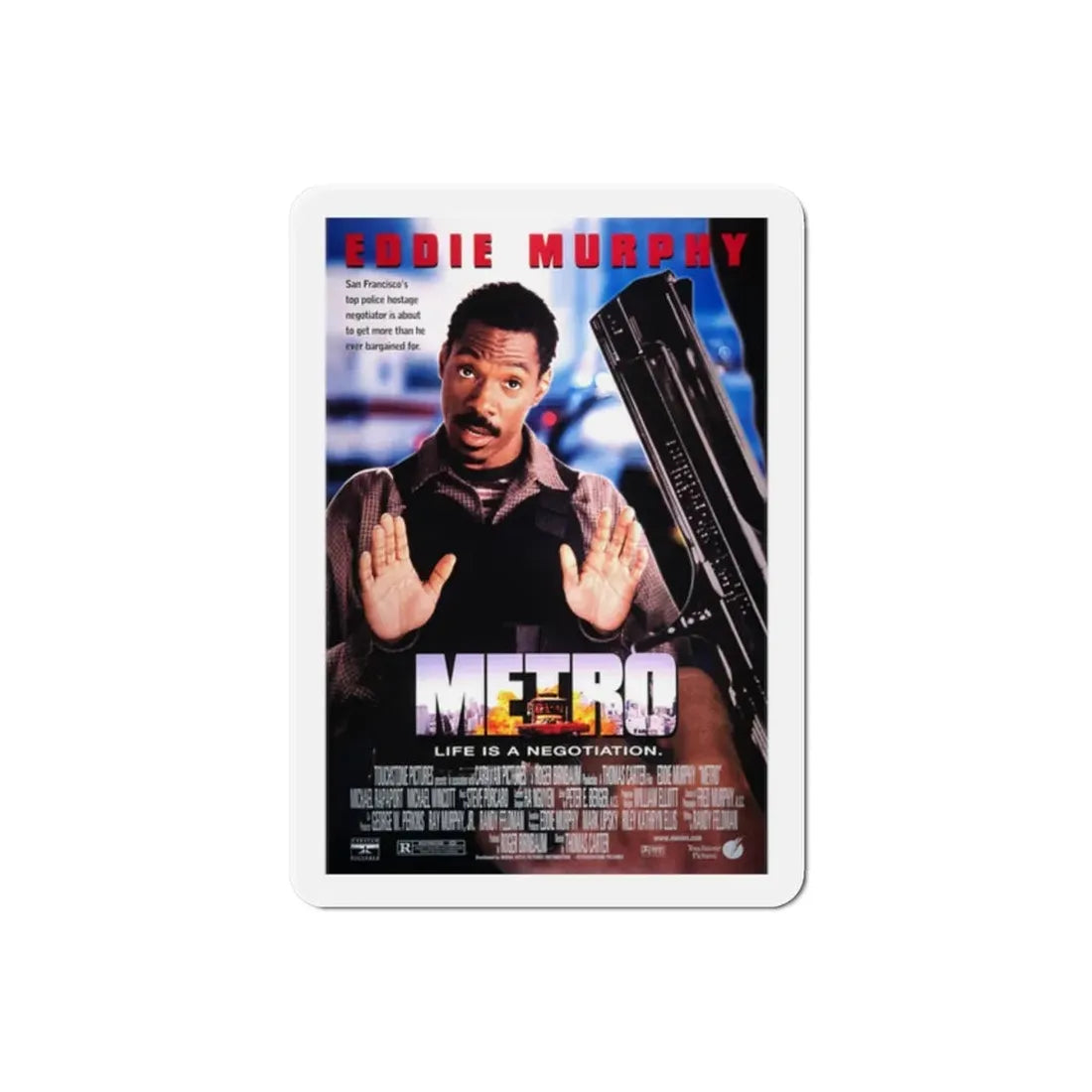 Metro 1997 Movie Poster Refrigerator Magnet - The Sticker Space