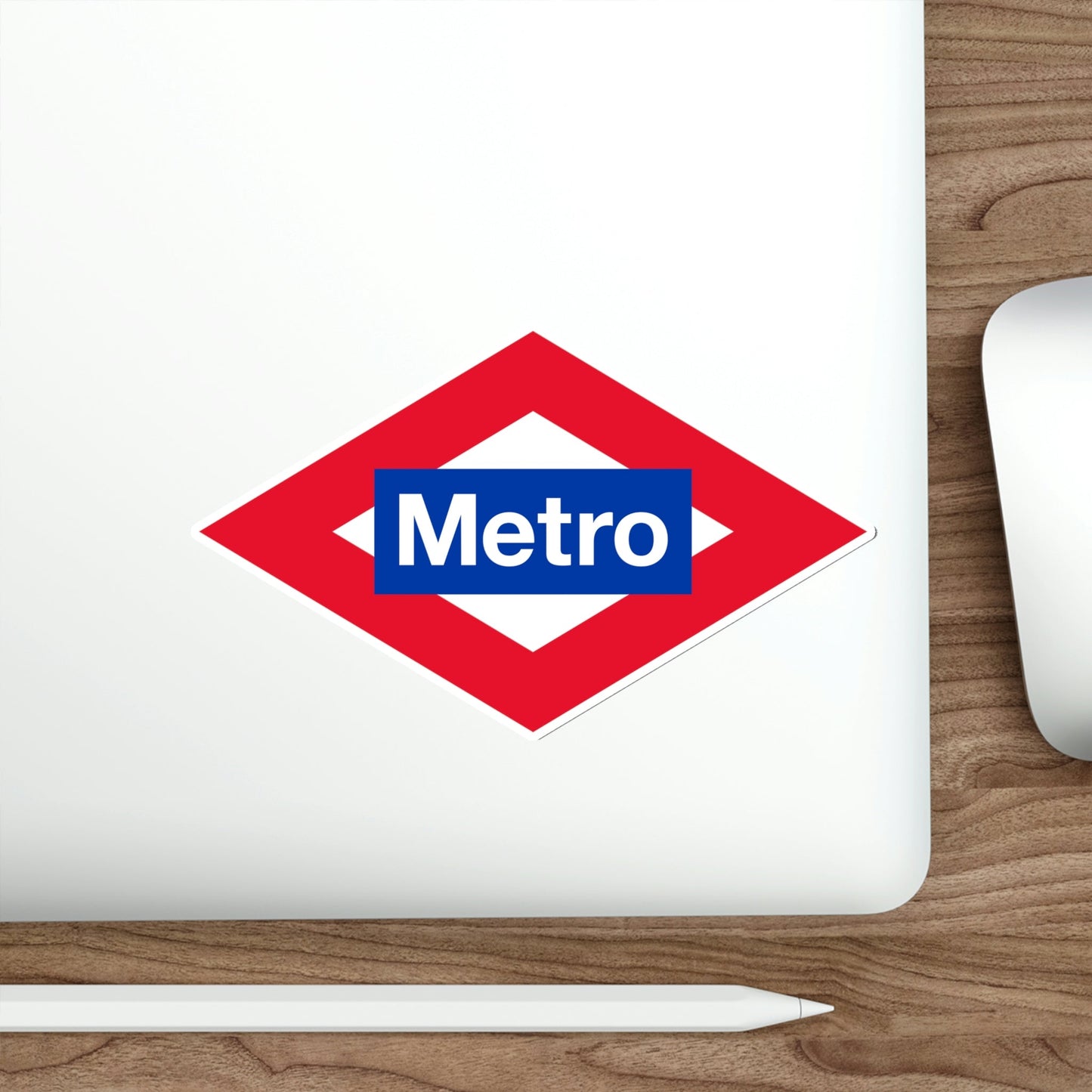 Metro Madrid STICKER Vinyl Die-Cut Decal-The Sticker Space