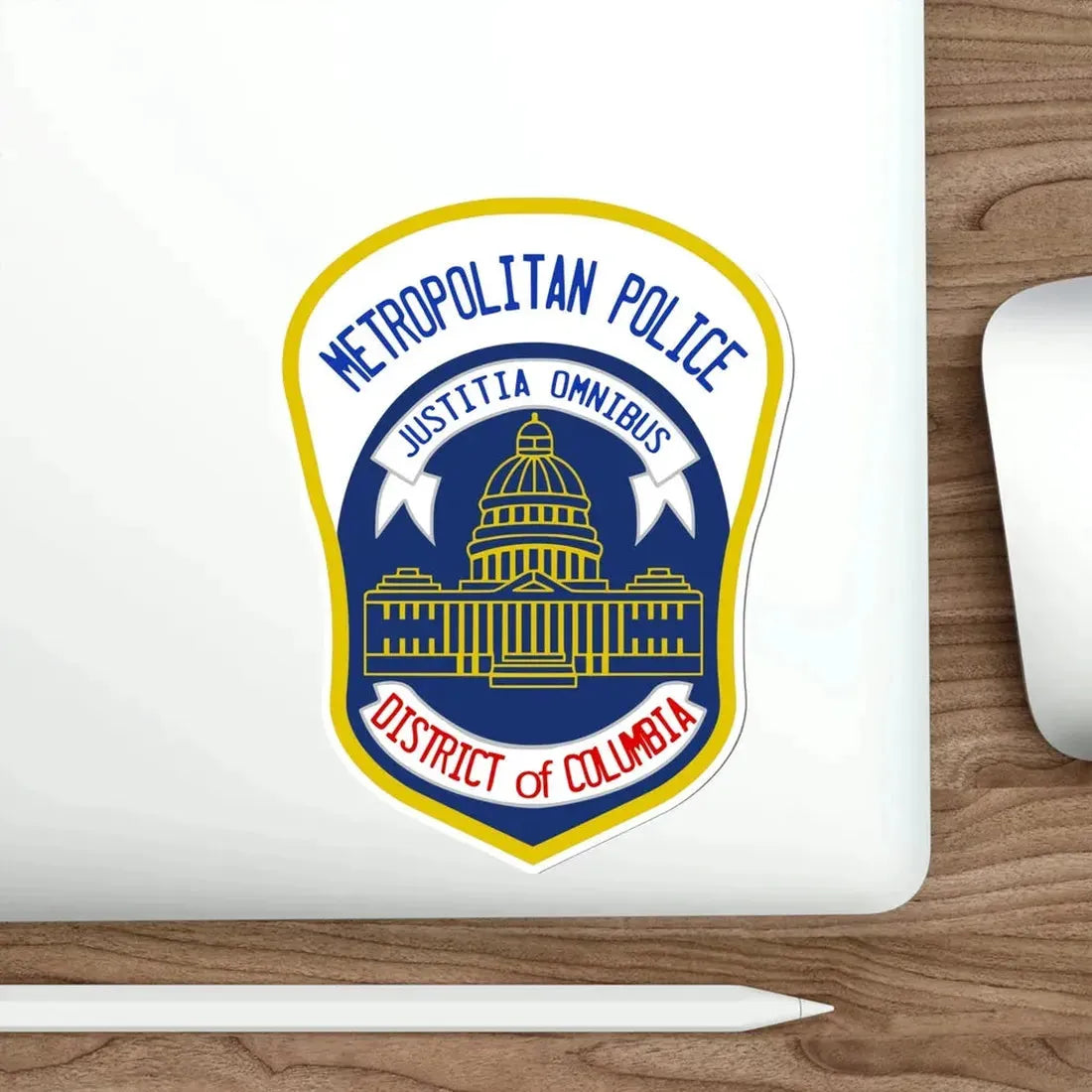 Metropolitan Police Department of the District of Columbia 2 STICKER Vinyl Die-Cut Decal - The Sticker Space