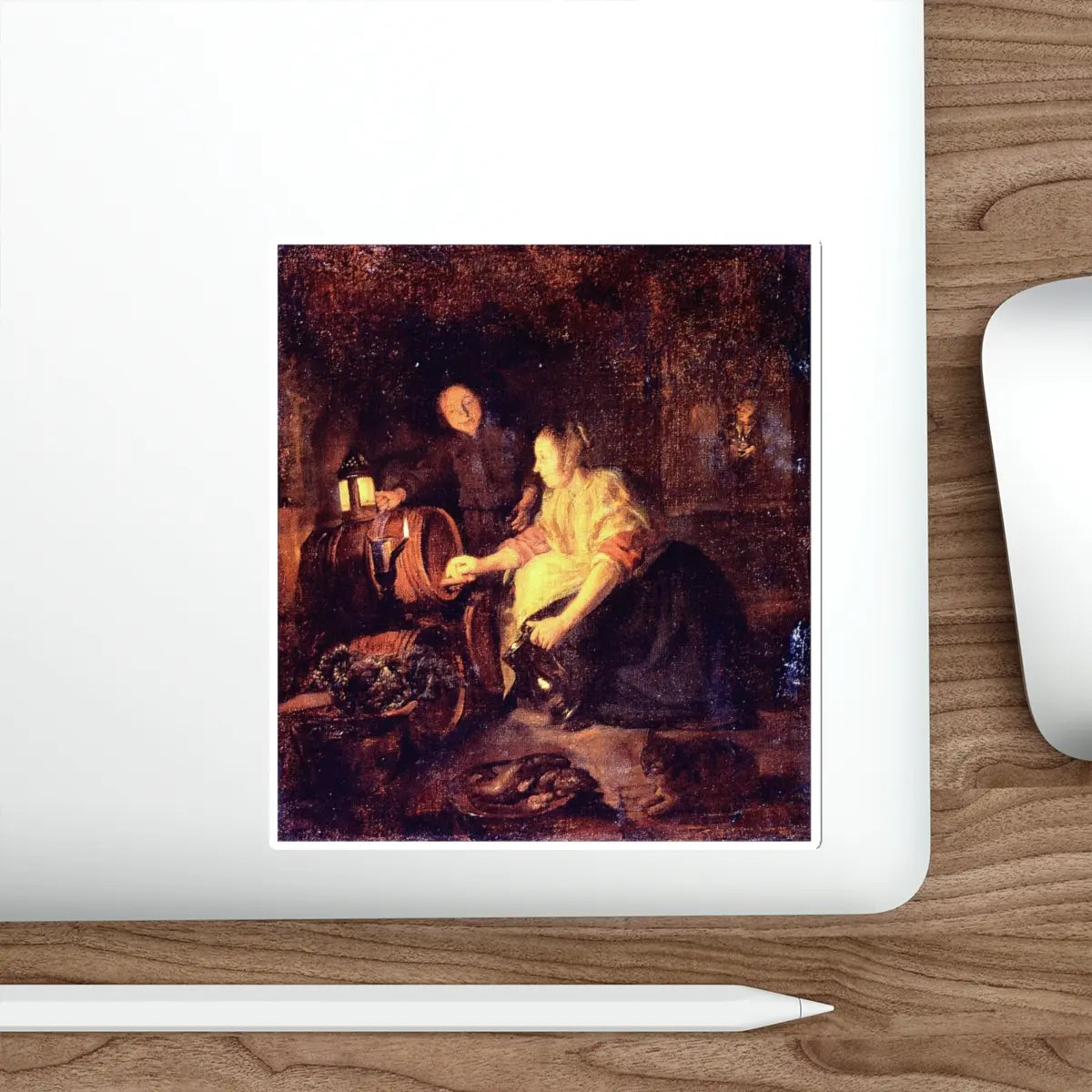 SKU:26172701650549807872 Sticker types:White Shape:Die-Cut Sizes:5" × 5"