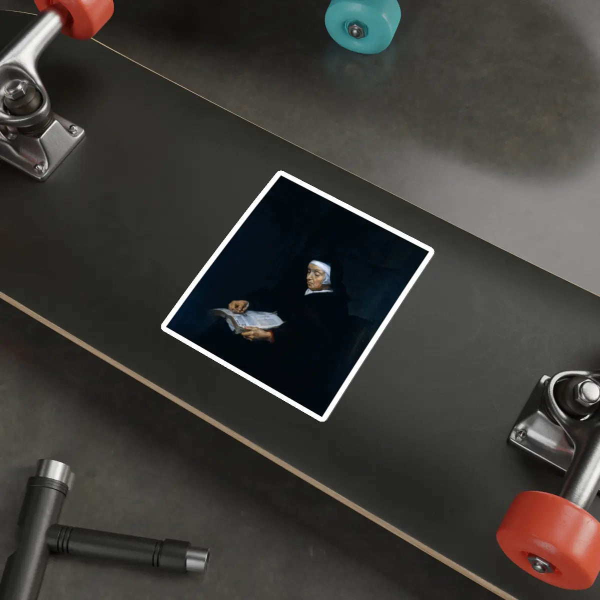 SKU:29051593328189481215 Sticker types:White Shape:Die-Cut Sizes:5" × 5"