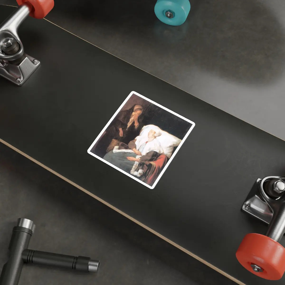 SKU:10348042741918225794 Sticker types:White Shape:Die-Cut Sizes:4" × 4"