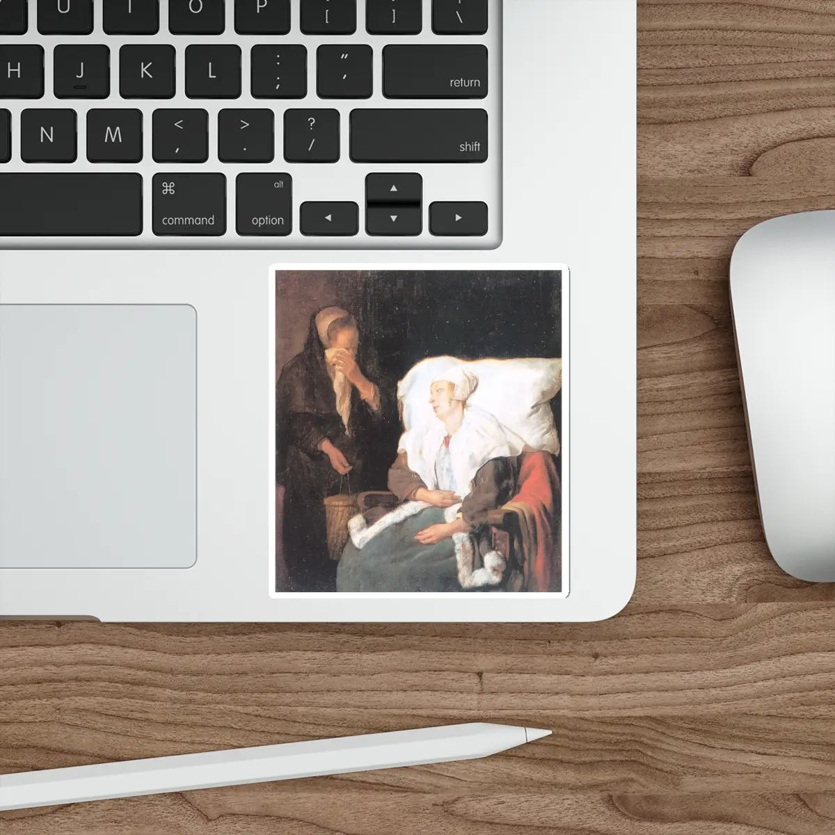SKU:10348042741918225794 Sticker types:White Shape:Die-Cut Sizes:4" × 4"
