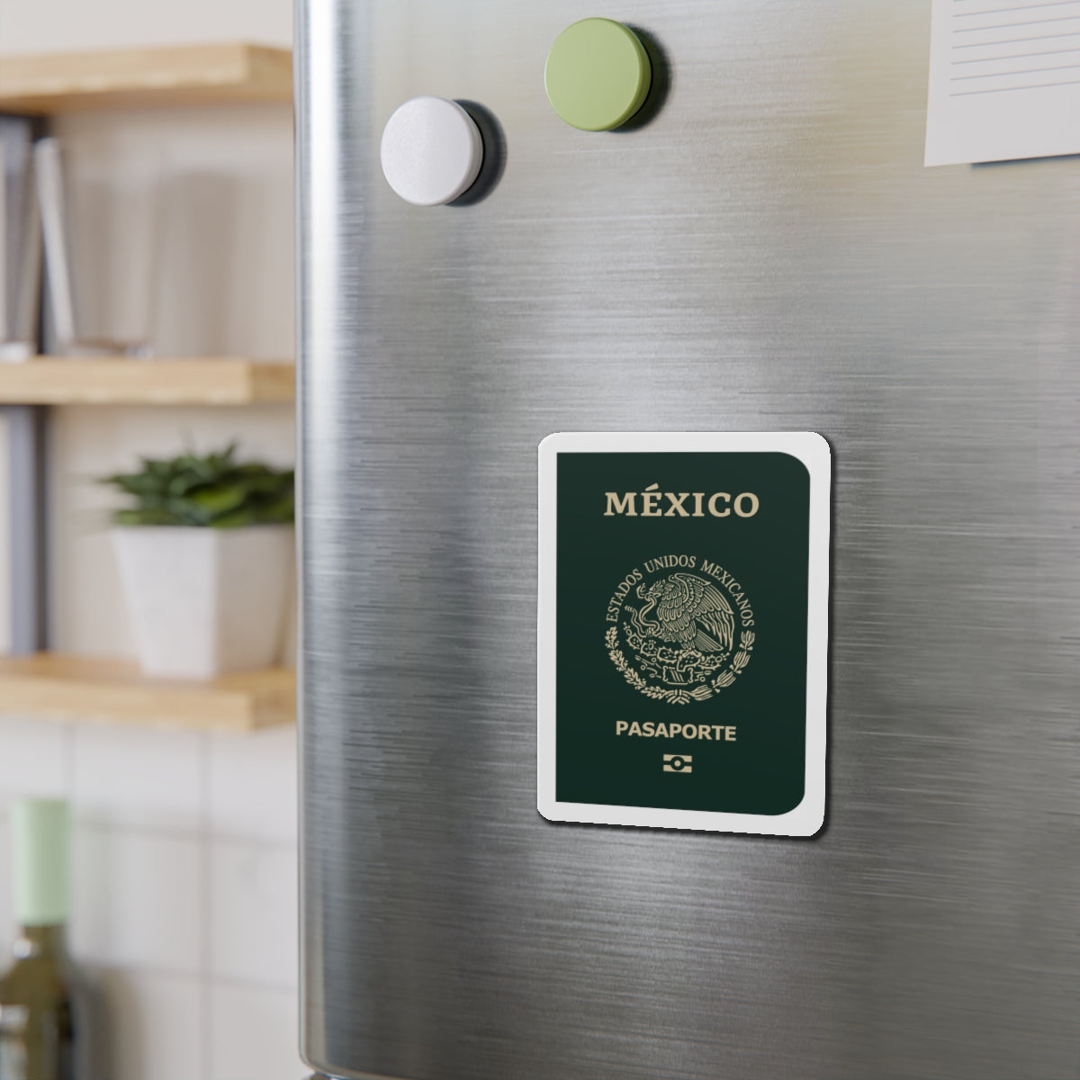 Mexican E-Passport 2021 - Die-Cut Magnet-The Sticker Space