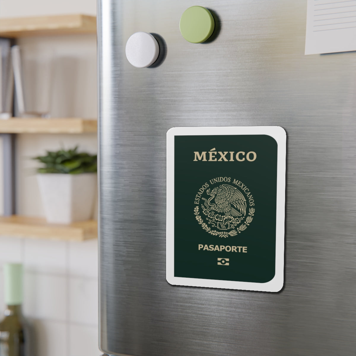 Mexican E-Passport 2021 - Die-Cut Magnet-The Sticker Space