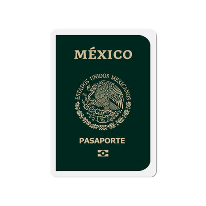 Mexican E-Passport 2021 - Die-Cut Magnet-4" x 4"-The Sticker Space