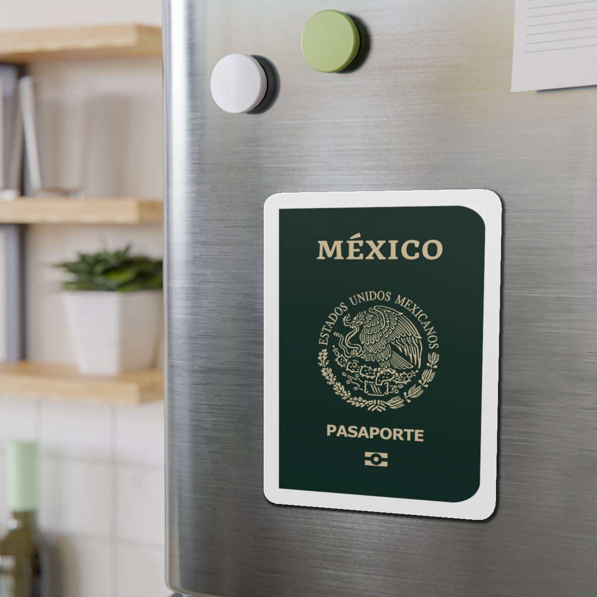 Mexican E-Passport 2021 - Die-Cut Magnet-The Sticker Space