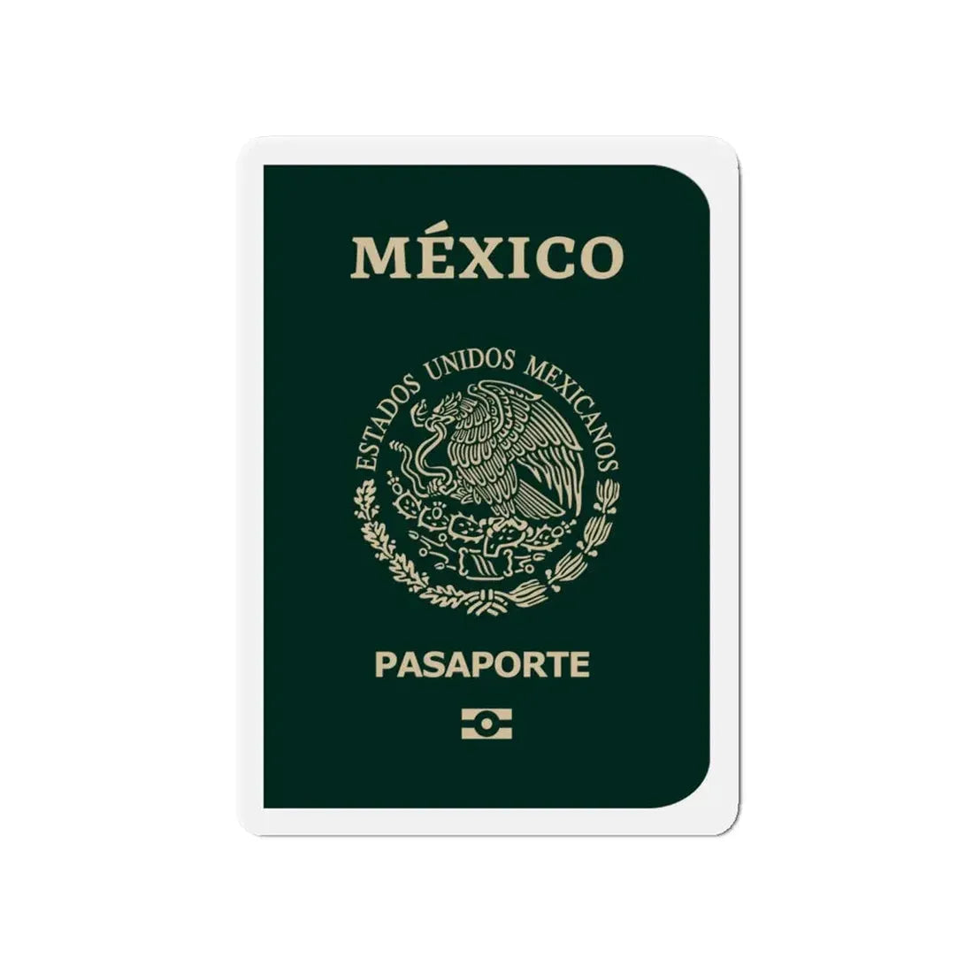Mexican E-Passport 2021 - Refrigerator Magnet - The Sticker Space