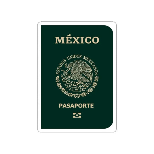 Mexican E-Passport 2021 STICKER Vinyl Die-Cut Decal 2 Inch - The Sticker Space