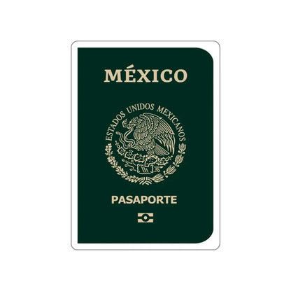 Mexican E-Passport 2021 STICKER Vinyl Die-Cut Decal - The Sticker Space