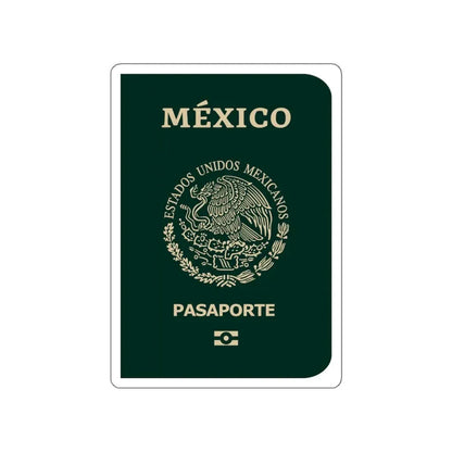Mexican E-Passport 2021 STICKER Vinyl Die-Cut Decal - The Sticker Space