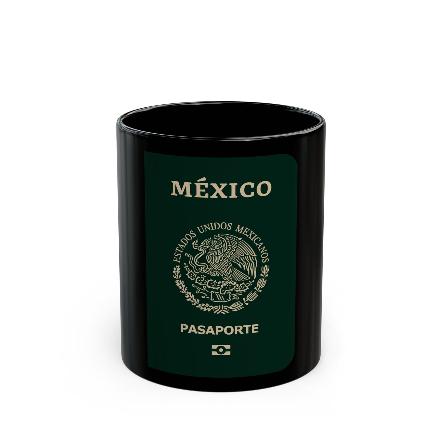 Mexican Passport - Black Coffee Mug