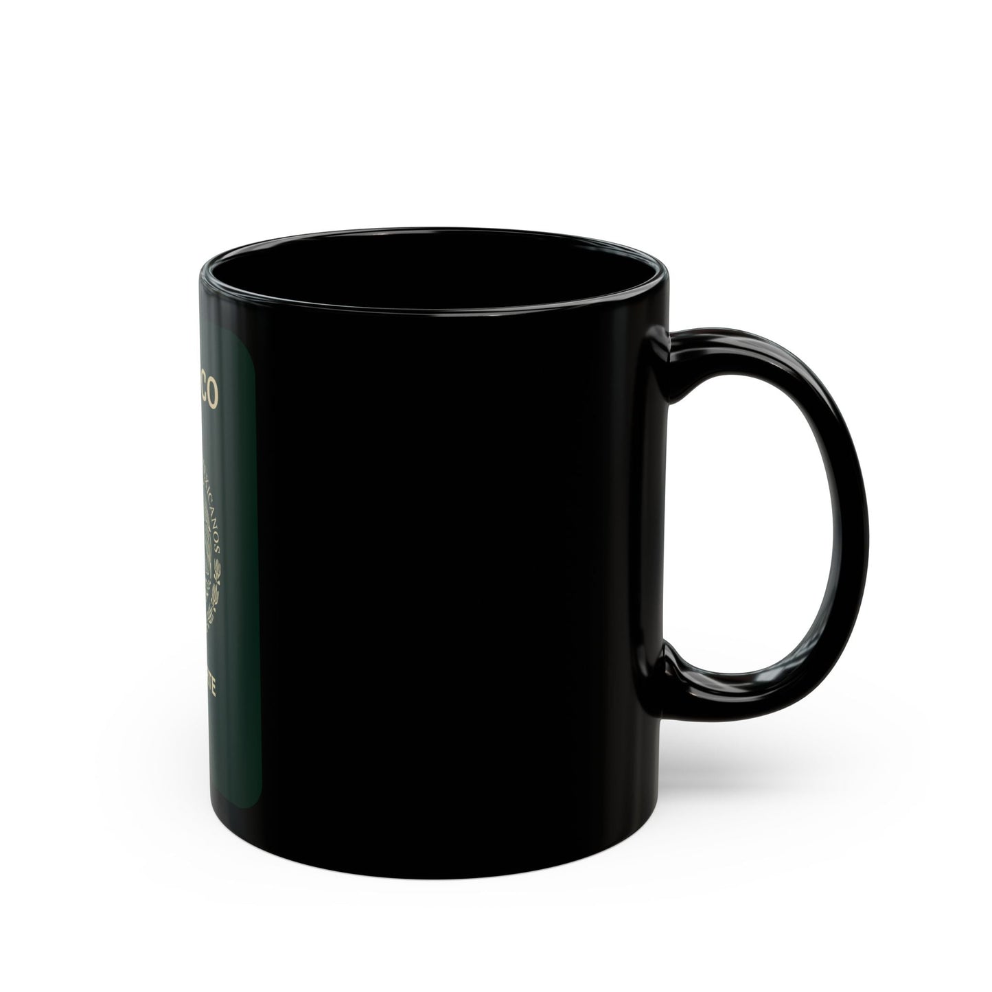 Mexican Passport - Black Coffee Mug