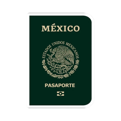 Mexican Passport - STICKER Vinyl Kiss-Cut Decal 2 Inch White - The Sticker Space