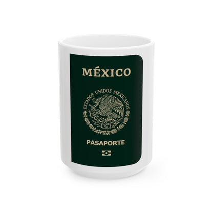 Mexican Passport - White Coffee Mug