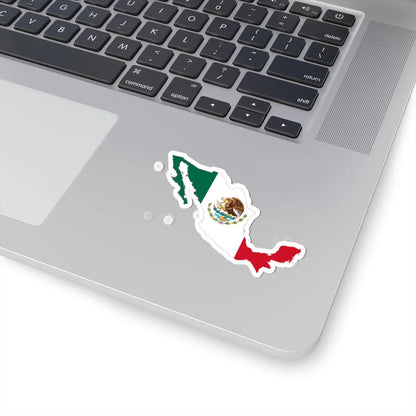 Mexico Flag Map (Mexico) STICKER Vinyl Kiss-Cut Decal - The Sticker Space