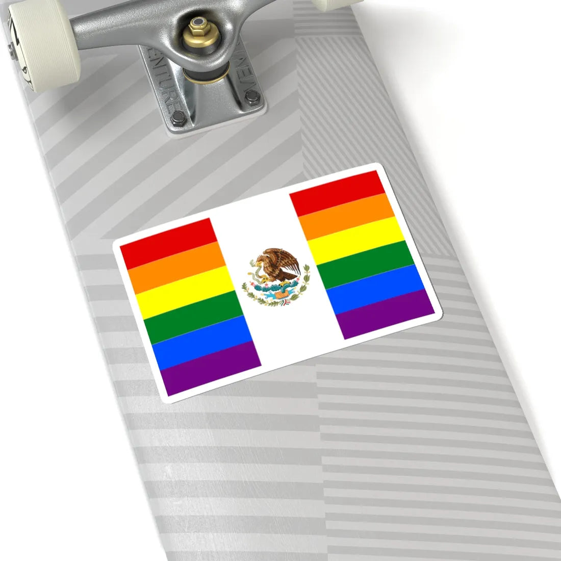 Mexico Gay flag (Mexico) STICKER Vinyl Kiss-Cut Decal - The Sticker Space