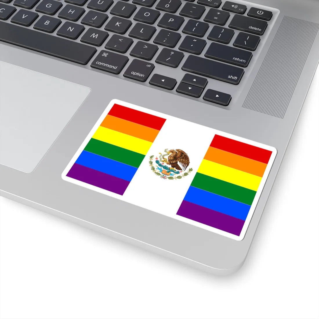 Mexico Gay flag (Mexico) STICKER Vinyl Kiss-Cut Decal - The Sticker Space