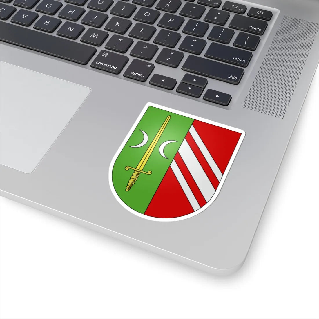 Meyrin-coat of arms (Switzerland) (Coat of Arms) STICKER Vinyl Kiss-Cut Decal - The Sticker Space