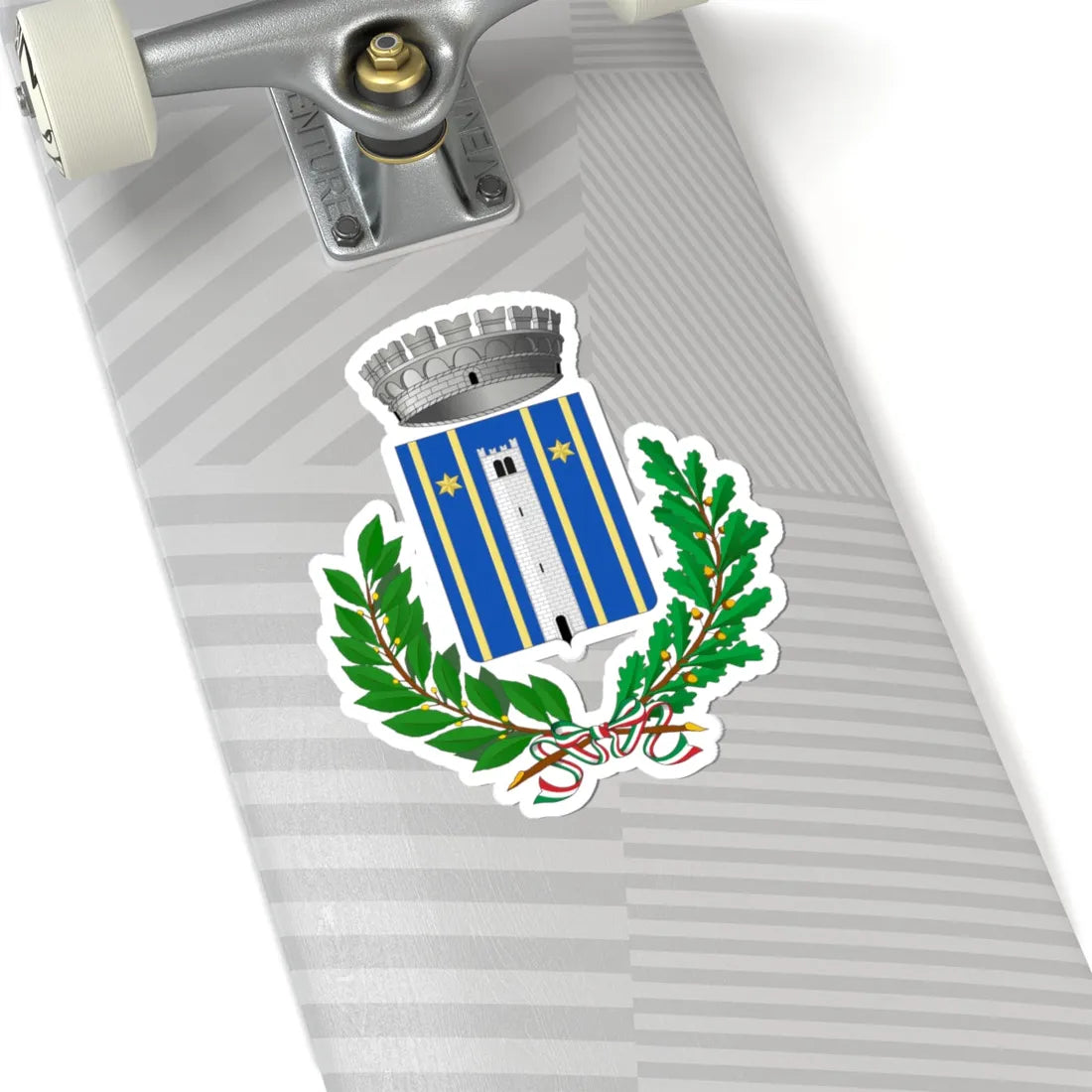 Mezzane di Sotto-Stemma (Italy) (Coat of Arms) STICKER Vinyl Kiss-Cut Decal - The Sticker Space