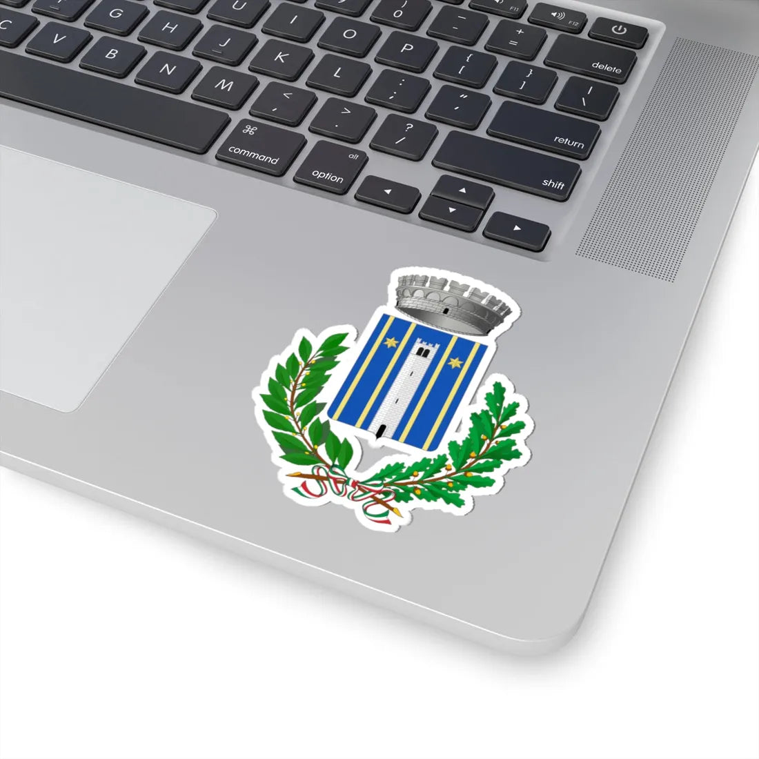 Mezzane di Sotto-Stemma (Italy) (Coat of Arms) STICKER Vinyl Kiss-Cut Decal - The Sticker Space