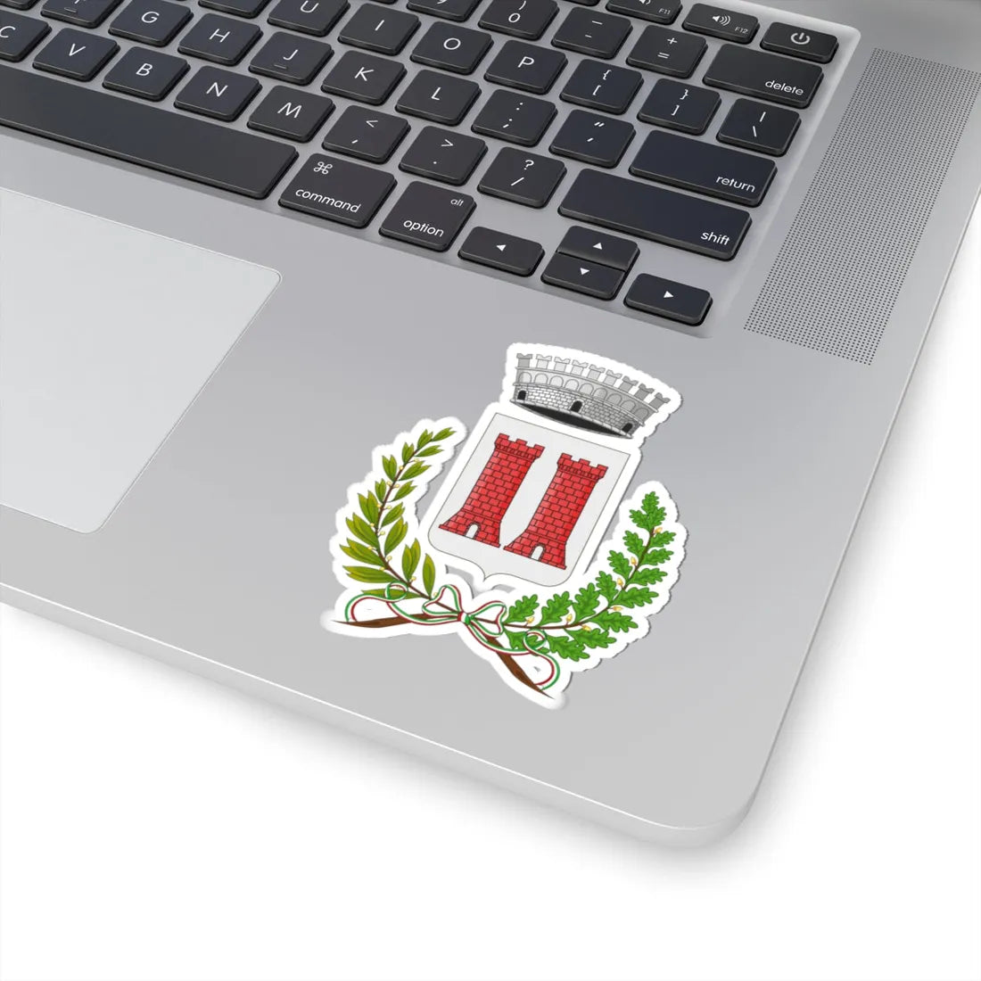 Mezzanego-Stemma (Italy) (Coat of Arms) STICKER Vinyl Kiss-Cut Decal - The Sticker Space