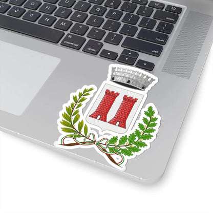 Mezzanego-Stemma (Italy) (Coat of Arms) STICKER Vinyl Kiss-Cut Decal - The Sticker Space