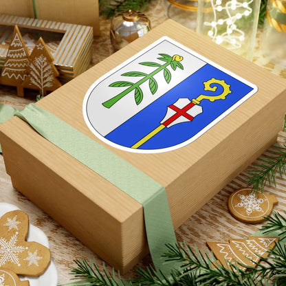 MezzovicoVira-coat of arms (Switzerland) (Coat of Arms) STICKER Vinyl Kiss-Cut Decal - The Sticker Space