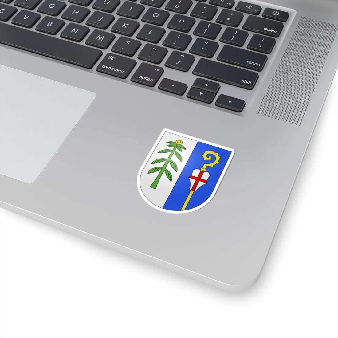 MezzovicoVira-coat of arms (Switzerland) (Coat of Arms) STICKER Vinyl Kiss-Cut Decal - The Sticker Space