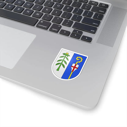 MezzovicoVira-coat of arms (Switzerland) (Coat of Arms) STICKER Vinyl Kiss-Cut Decal - The Sticker Space