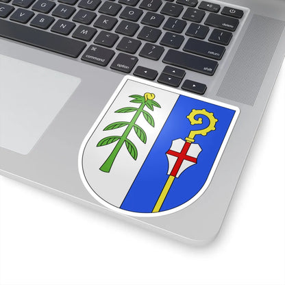 MezzovicoVira-coat of arms (Switzerland) (Coat of Arms) STICKER Vinyl Kiss-Cut Decal - The Sticker Space