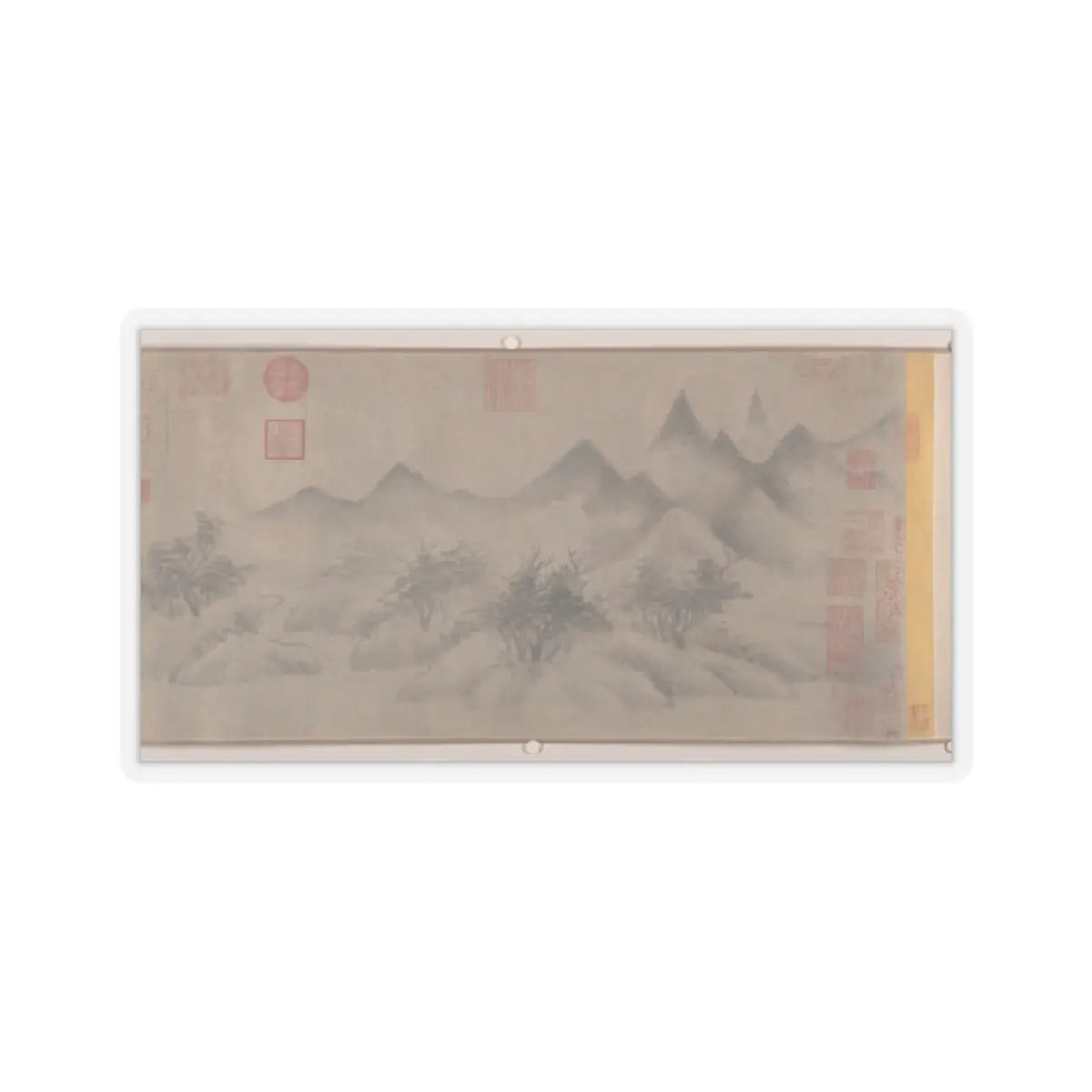 Mi Youren - Cloudy Mountains - before 1200 v6 - STICKER Vinyl Kiss-Cut Decal