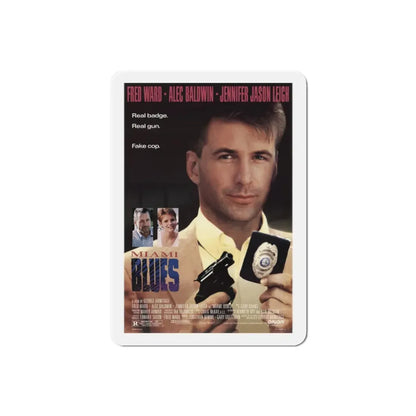 Miami Blues 1990 Movie Poster Refrigerator Magnet - The Sticker Space