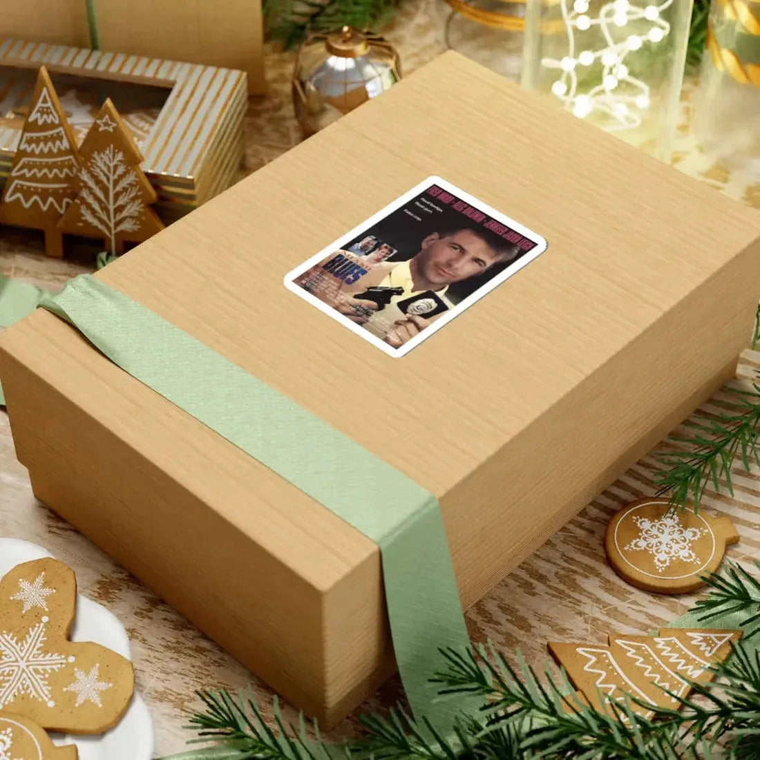 Miami Blues 1990 Movie Poster - STICKER Vinyl Kiss-Cut Decal - The Sticker Space