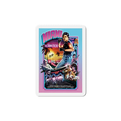 Miami Connection 1987 Movie Poster Refrigerator Magnet - The Sticker Space