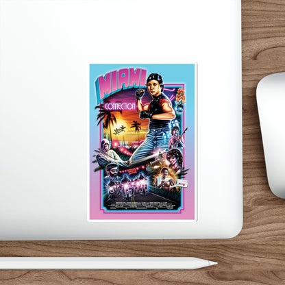 Miami Connection 1987 Movie Poster STICKER Vinyl Die-Cut Decal-The Sticker Space