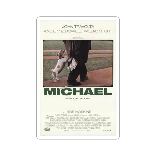 Michael 1996 Movie Poster STICKER Vinyl Die-Cut Decal 6 Inch - The Sticker Space