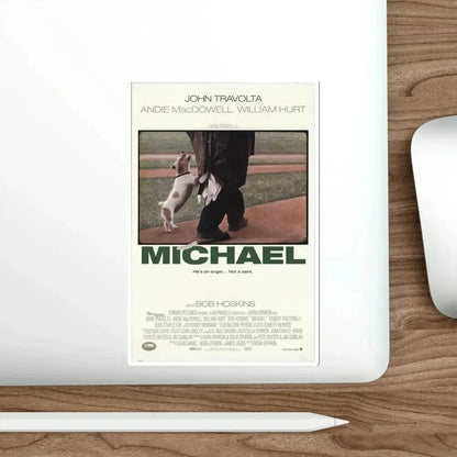 Michael 1996 Movie Poster STICKER Vinyl Die-Cut Decal - The Sticker Space