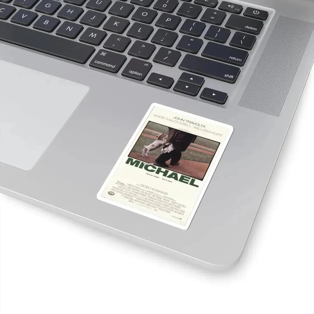 Michael 1996 Movie Poster - STICKER Vinyl Kiss-Cut Decal - The Sticker Space