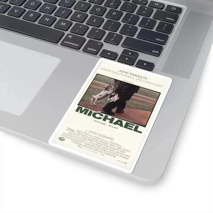 Michael 1996 Movie Poster - STICKER Vinyl Kiss-Cut Decal - The Sticker Space