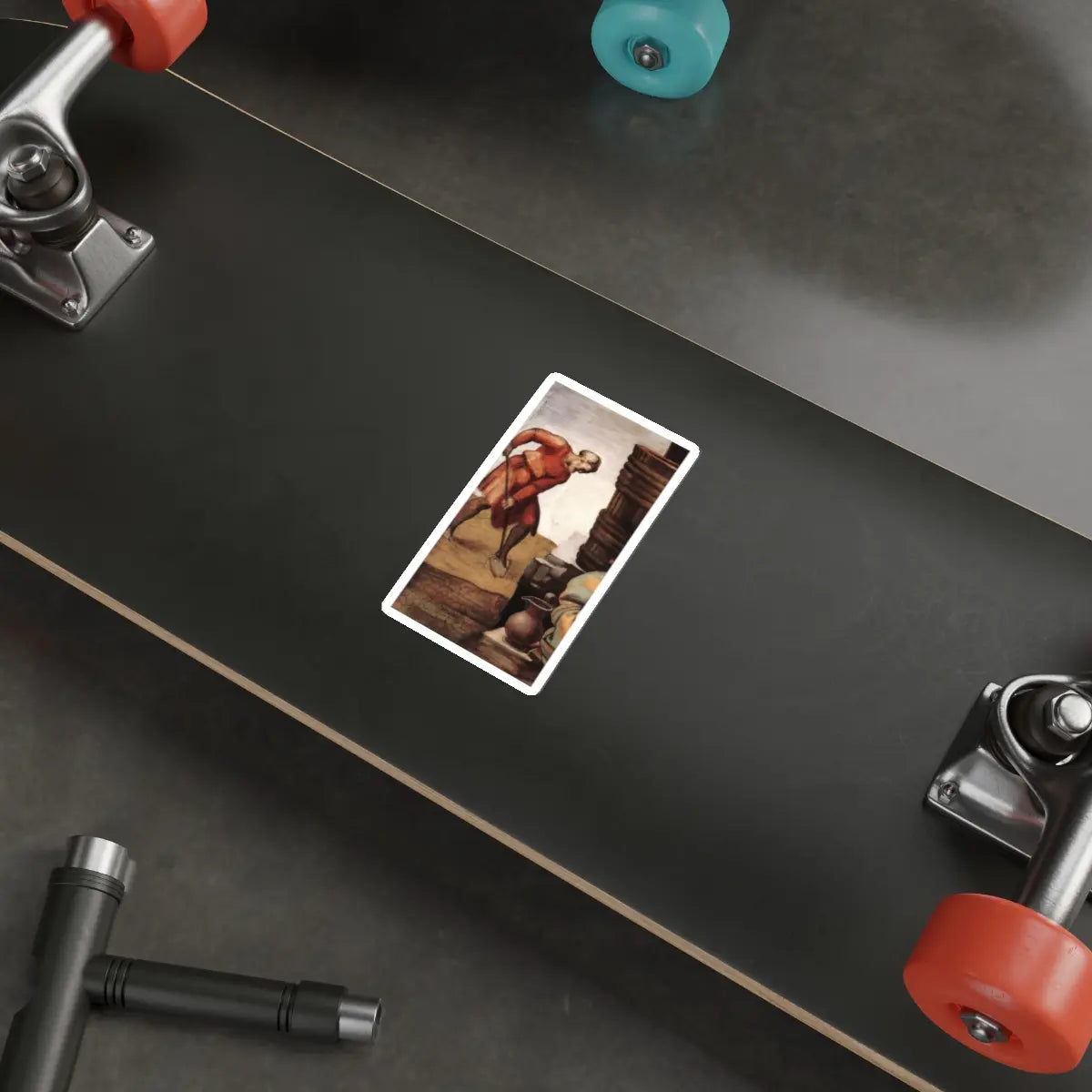 SKU:60975609168969935703 Sticker types:White Shape:Die-Cut Sizes:4" × 4"