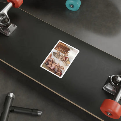 SKU:14697118255169426156 Sticker types:White Shape:Die-Cut Sizes:4" × 4"