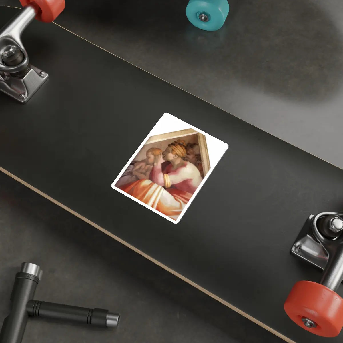 SKU:57907741656702071333 Sticker types:White Shape:Die-Cut Sizes:4" × 4"