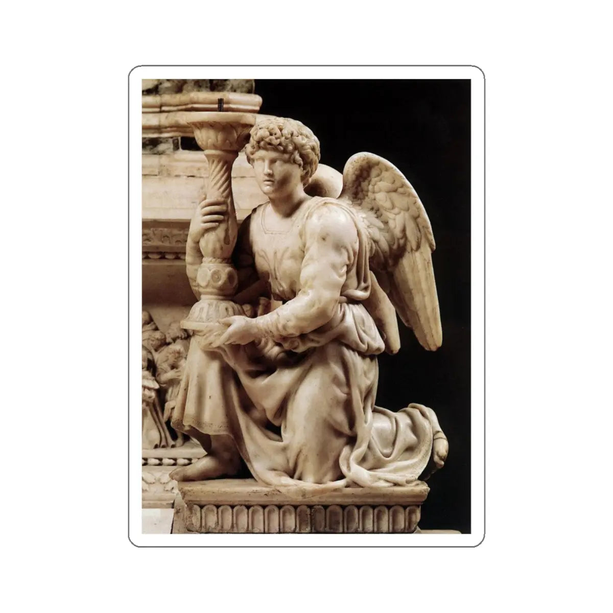 SKU:12195398323174472855 Sticker types:White Shape:Die-Cut Sizes:4" × 4"
