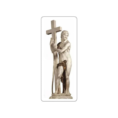 MICHELANGELO, Buonarroti - Christ Carrying the Cross (Artwork) STICKER Vinyl Die-Cut Decal - The Sticker Space