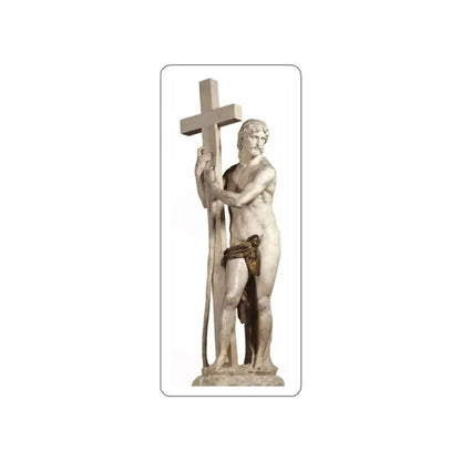 MICHELANGELO, Buonarroti - Christ Carrying the Cross (Artwork) STICKER Vinyl Die-Cut Decal White Die-Cut 2 Inch - The Sticker Space
