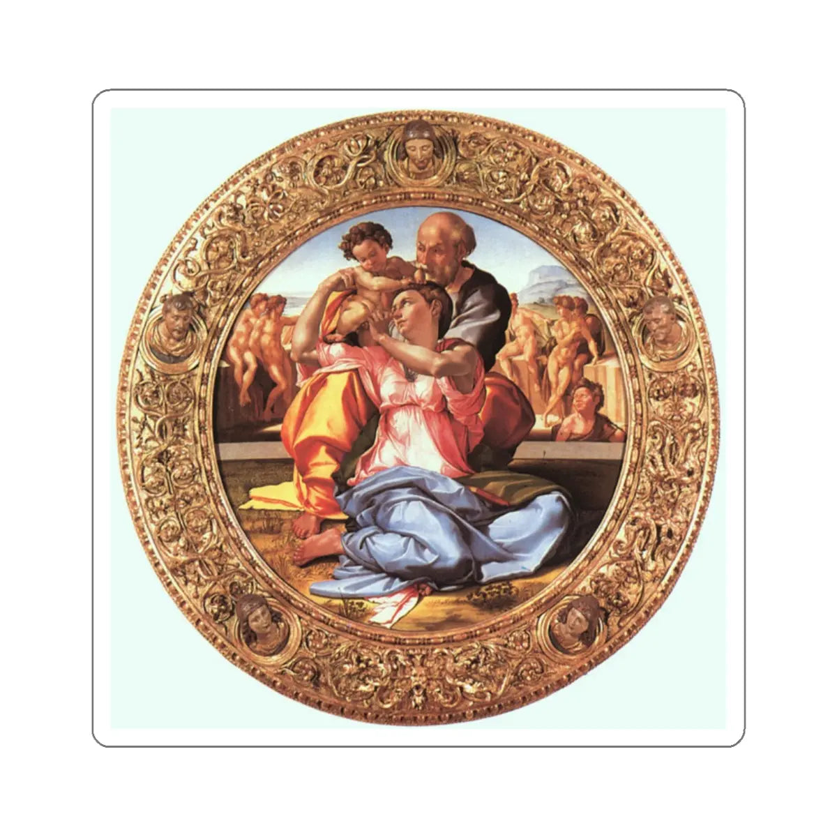 SKU:15660058985608791941 Sticker types:White Shape:Die-Cut Sizes:2" × 2"