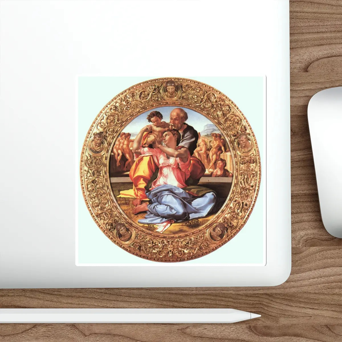 SKU:23876645700293909201 Sticker types:White Shape:Die-Cut Sizes:5" × 5"