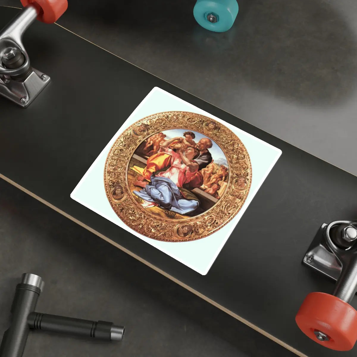 SKU:59824851346174306926 Sticker types:White Shape:Die-Cut Sizes:6" × 6"